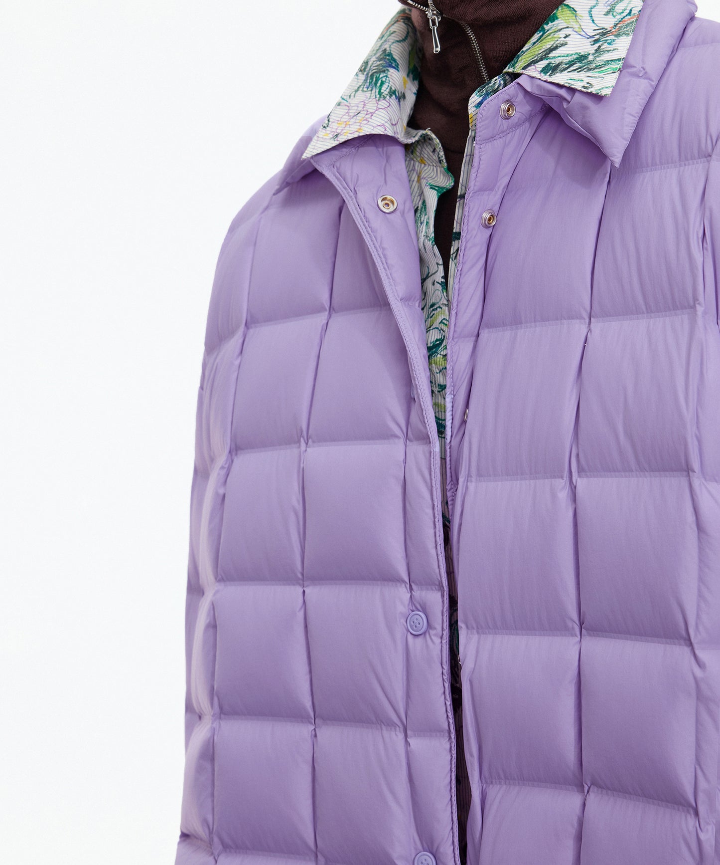 Oversized Quilted Down Jacket