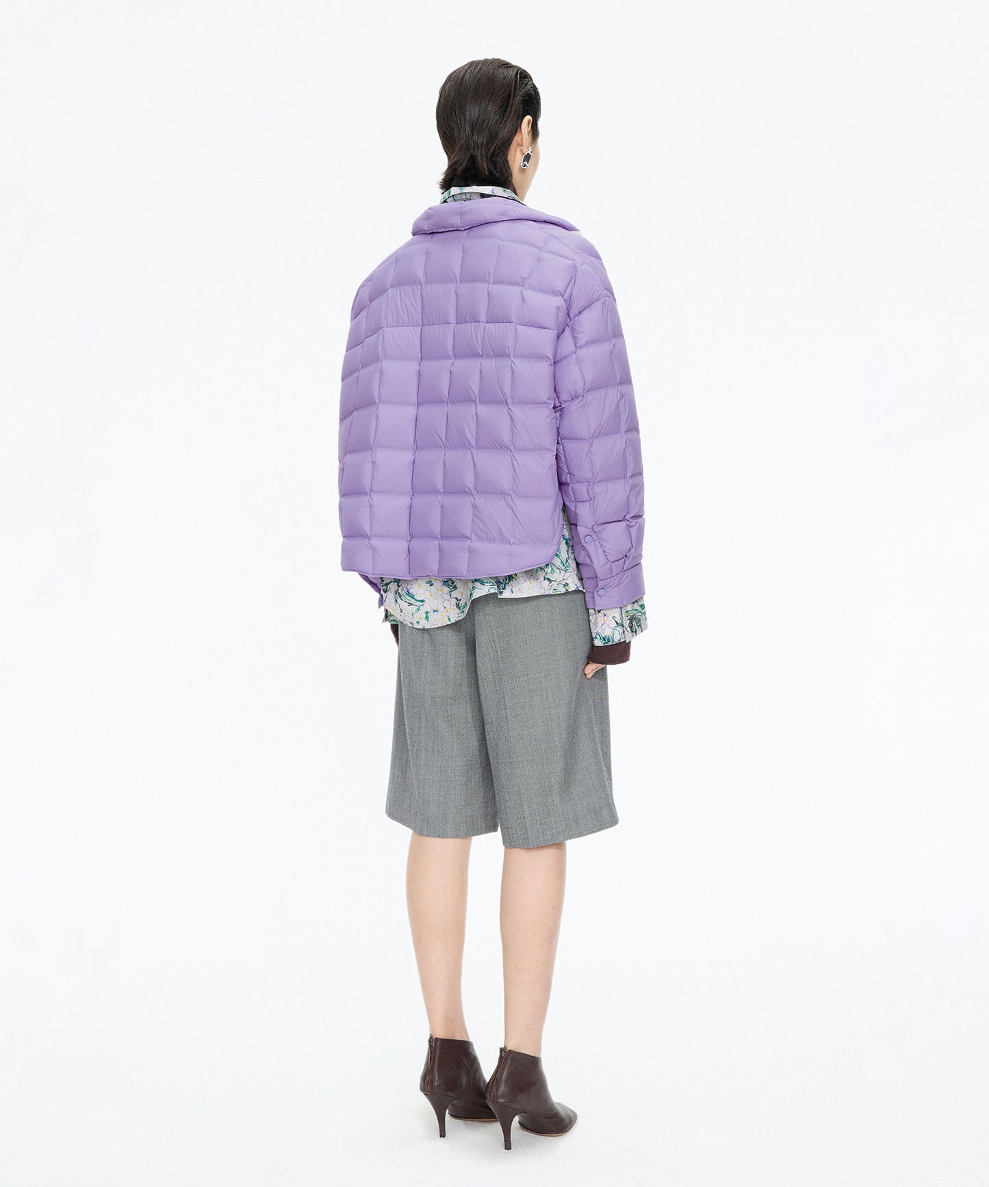 Oversized Quilted Down Jacket