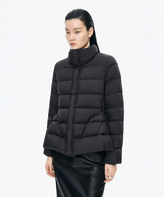 Peplum Down Jacket
