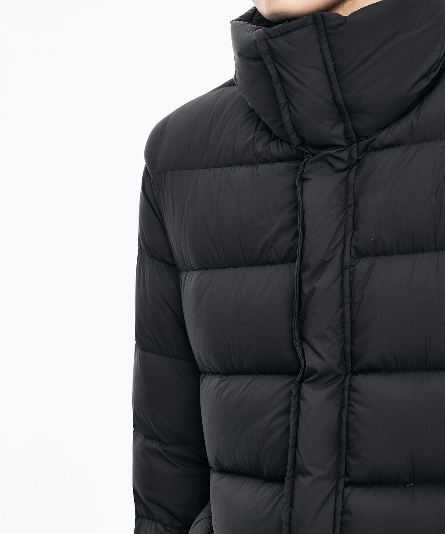Peplum Down Jacket