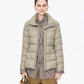Peplum Down Jacket