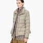 Peplum Down Jacket