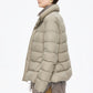Peplum Down Jacket