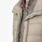 Peplum Down Jacket