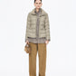 Peplum Down Jacket
