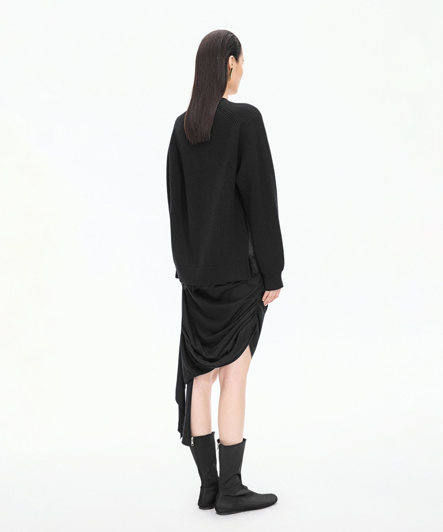 Wool V-neck Cardigan