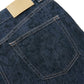 Hydrangea Flock Trace Denim