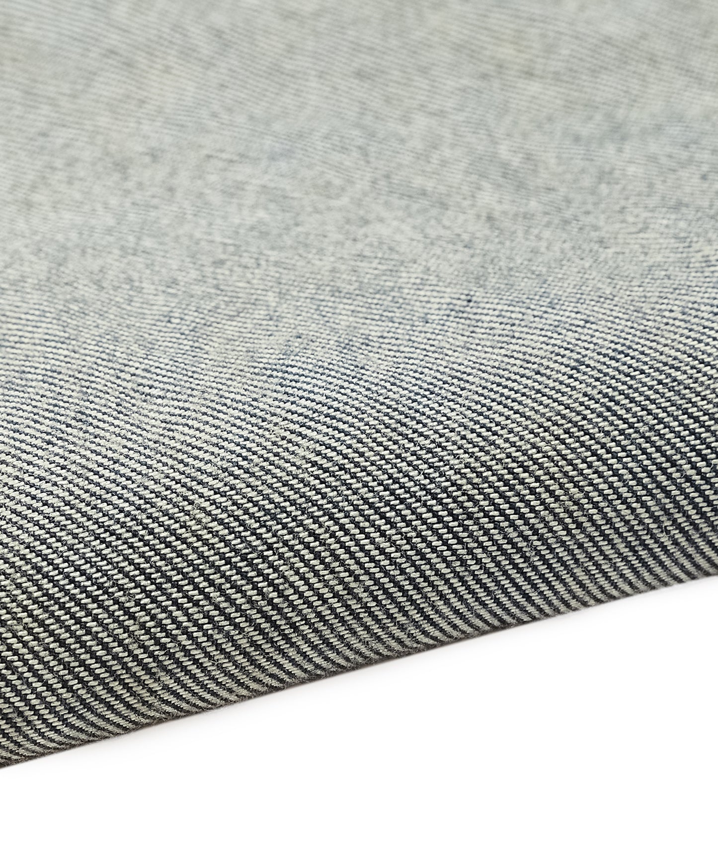 Hydrangea Flock Trace Denim