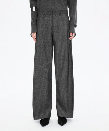 Elegant Stripe Trousers
