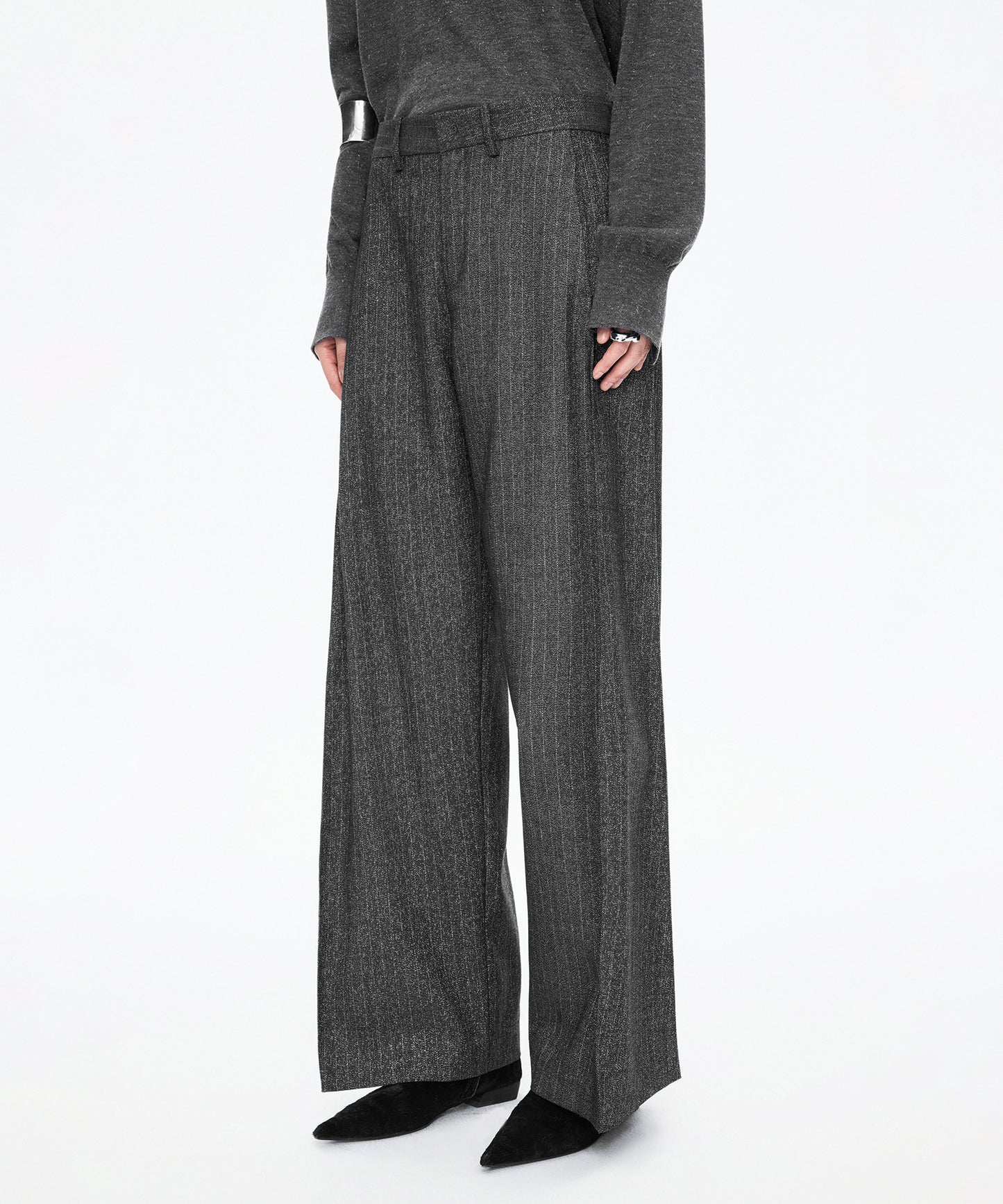 Elegant Stripe Trousers