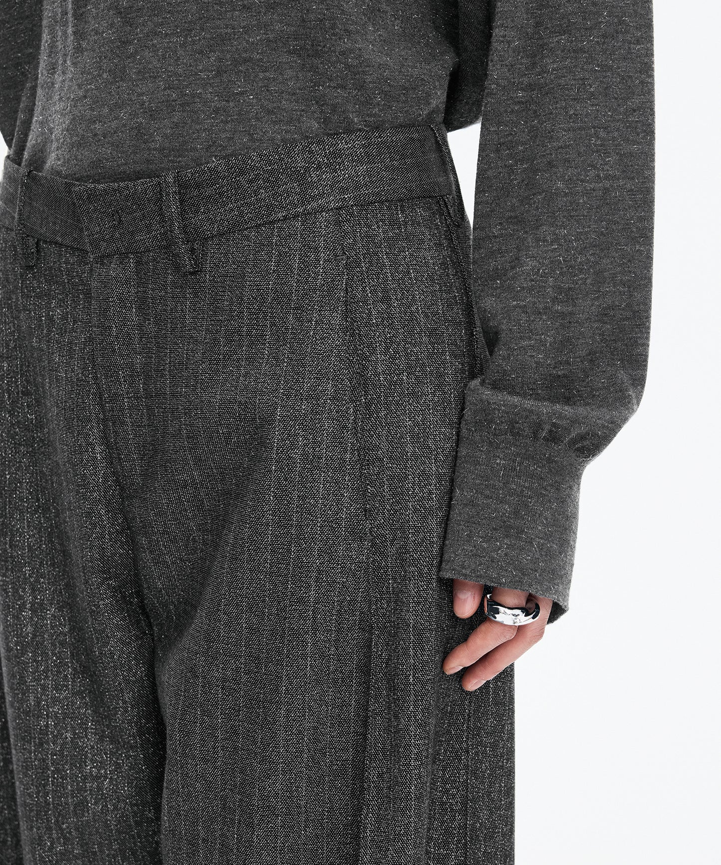 Elegant Stripe Trousers