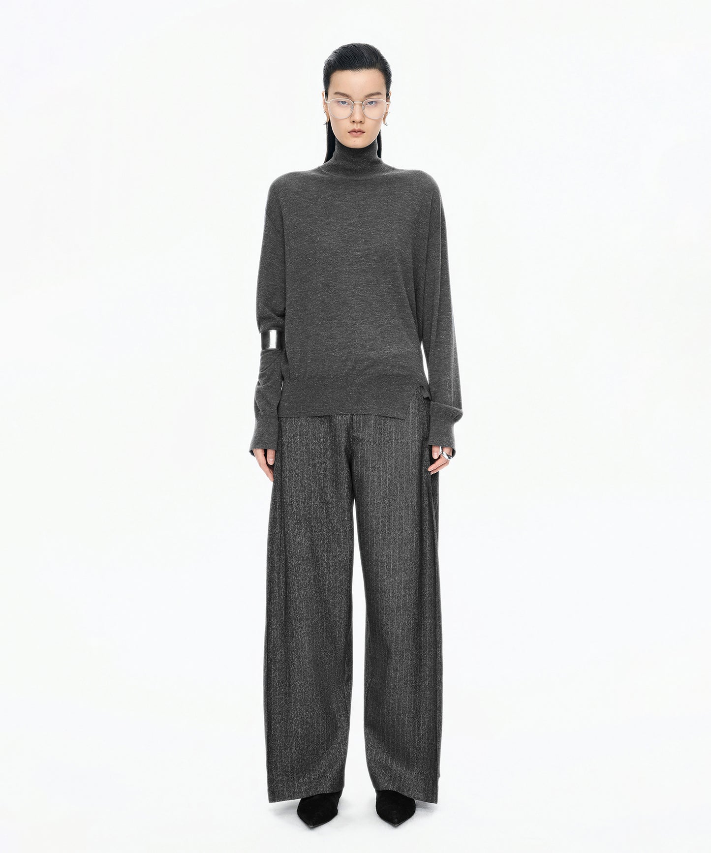 Elegant Stripe Trousers