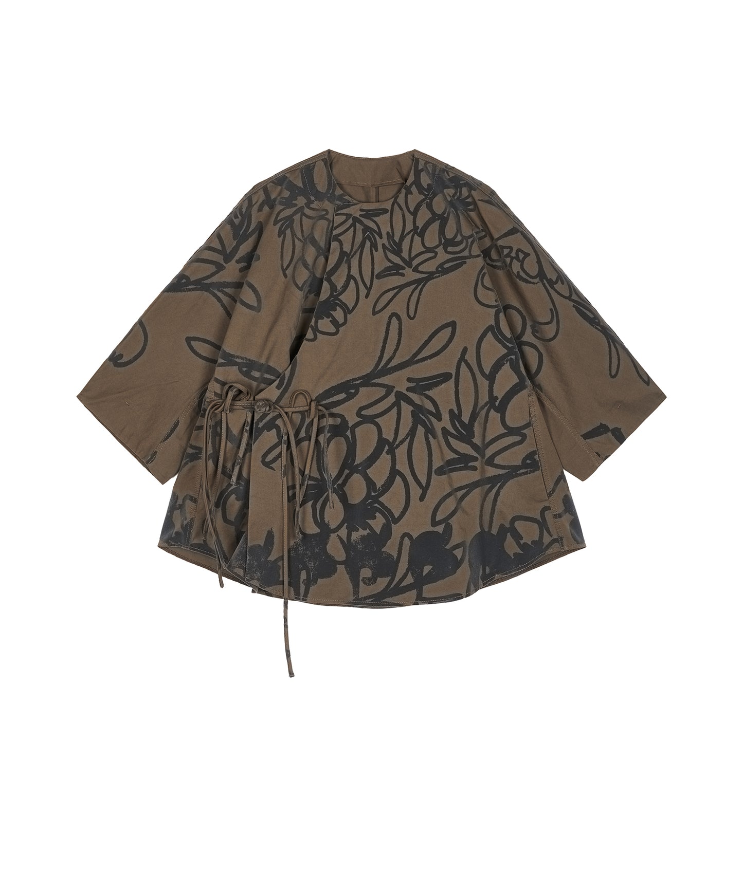 Flocked Floral Jacket