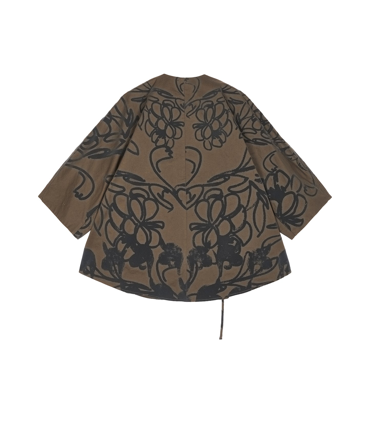 Flocked Floral Jacket