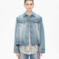Flared Denim Jacket