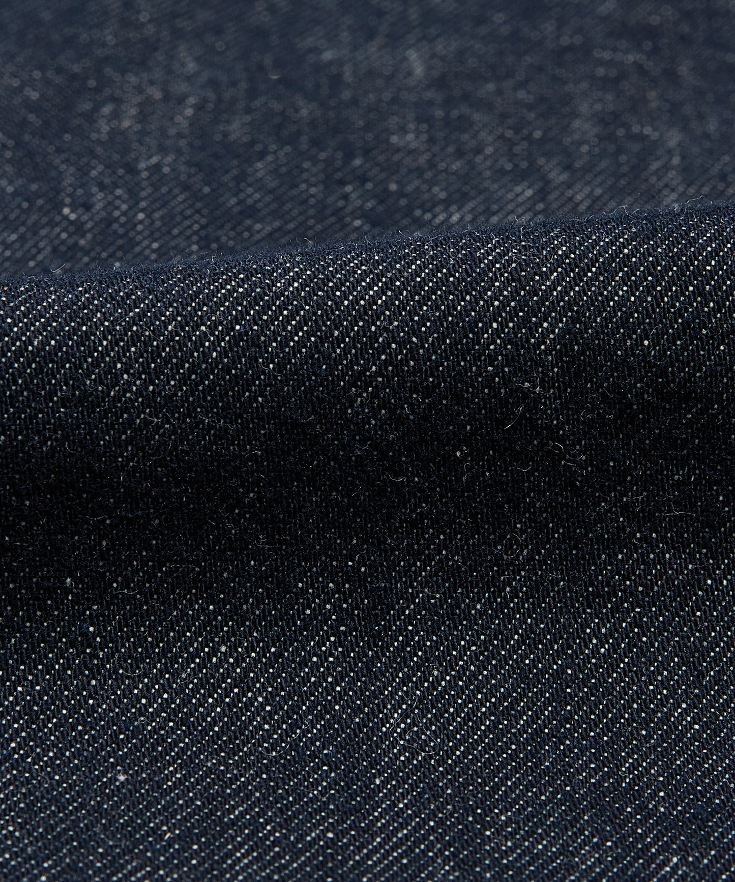 Scarf-Neck Denim Jacket