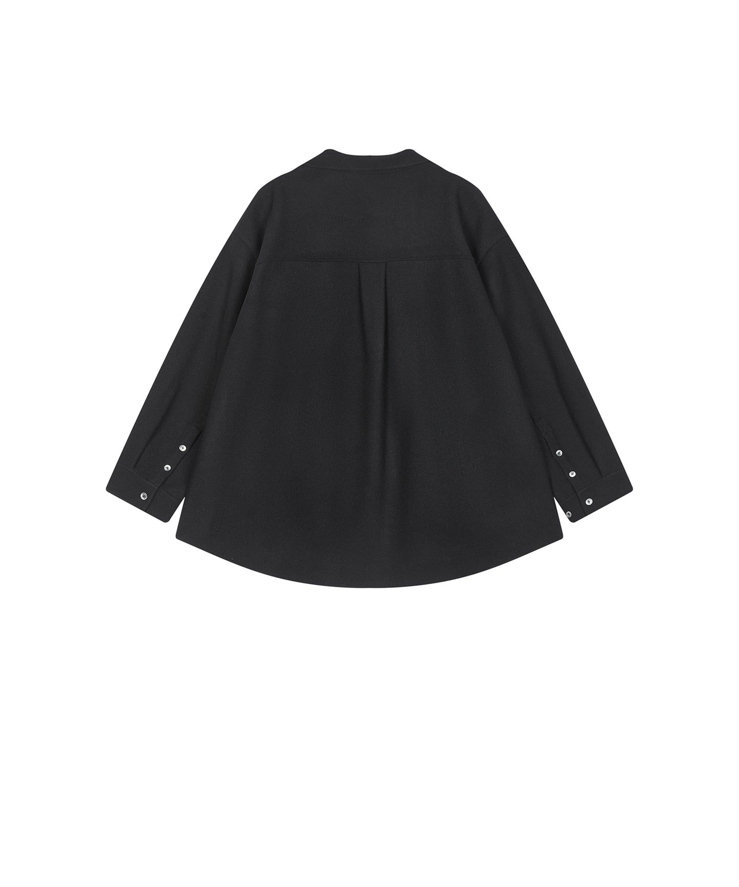 Elegant Drape Shirt Jacket