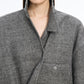 Elegant Drape Shirt Jacket