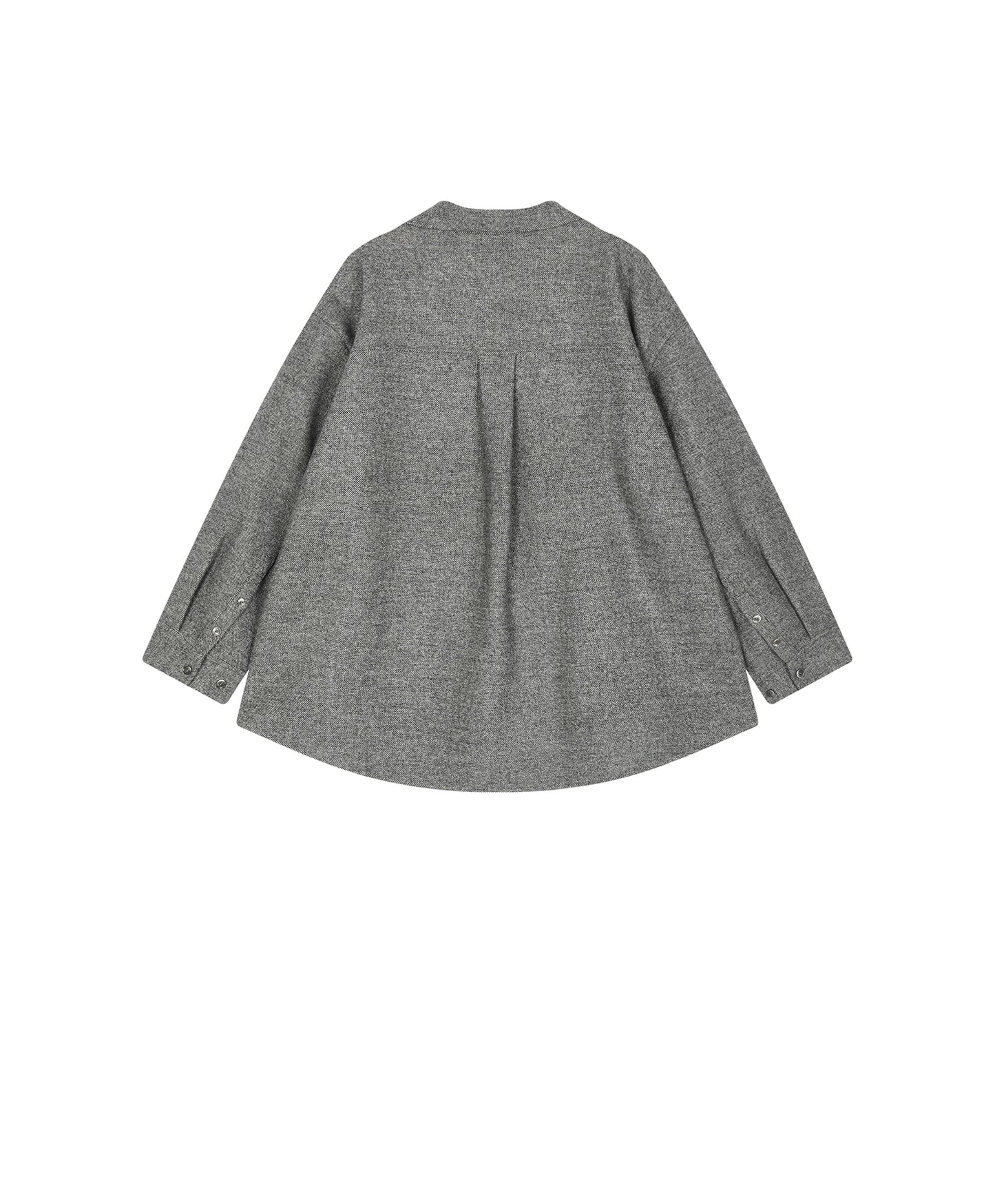 Elegant Drape Shirt Jacket