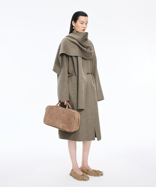 Dual Grace Scarf Coat