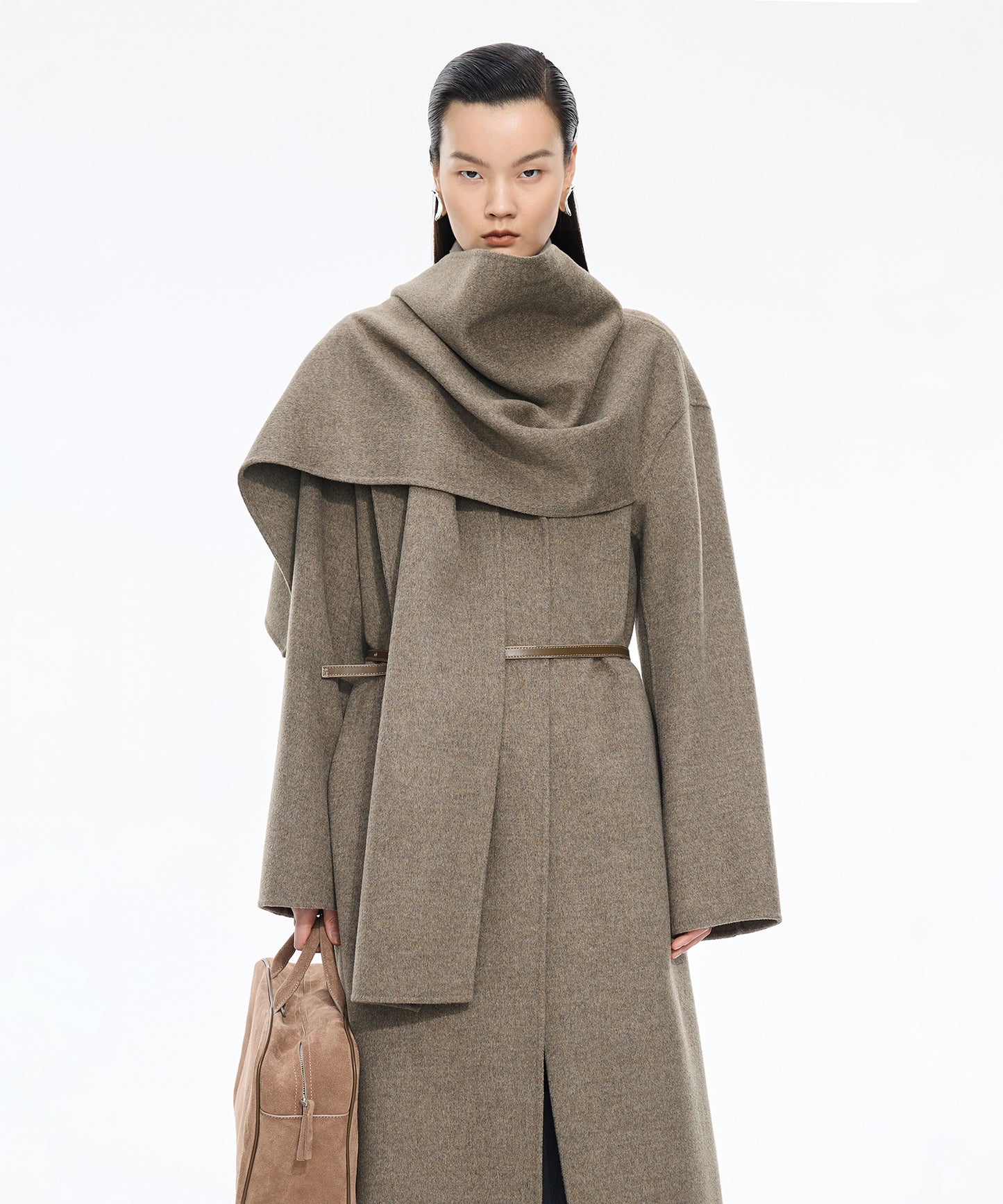Dual Grace Scarf Coat