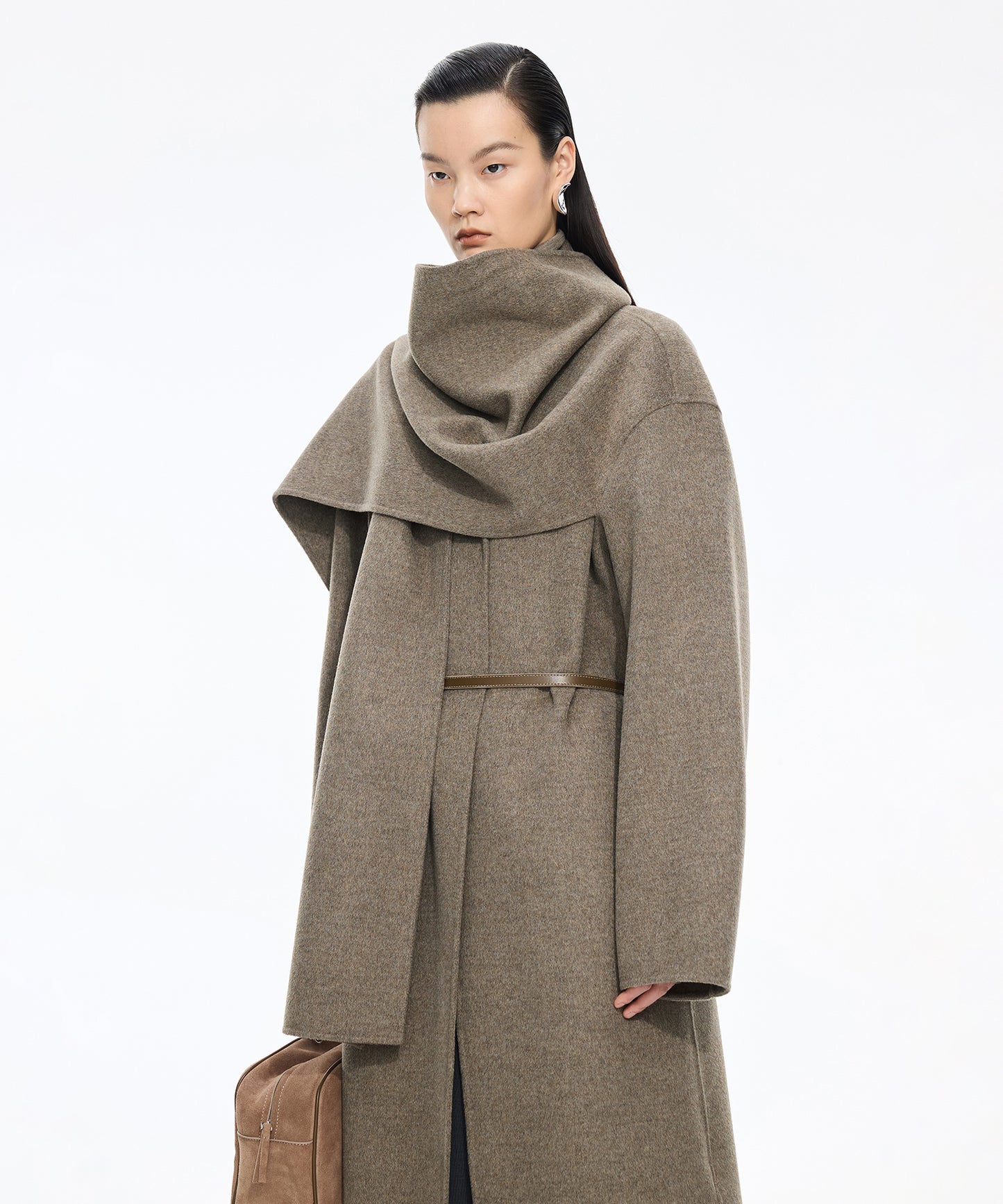 Dual Grace Scarf Coat