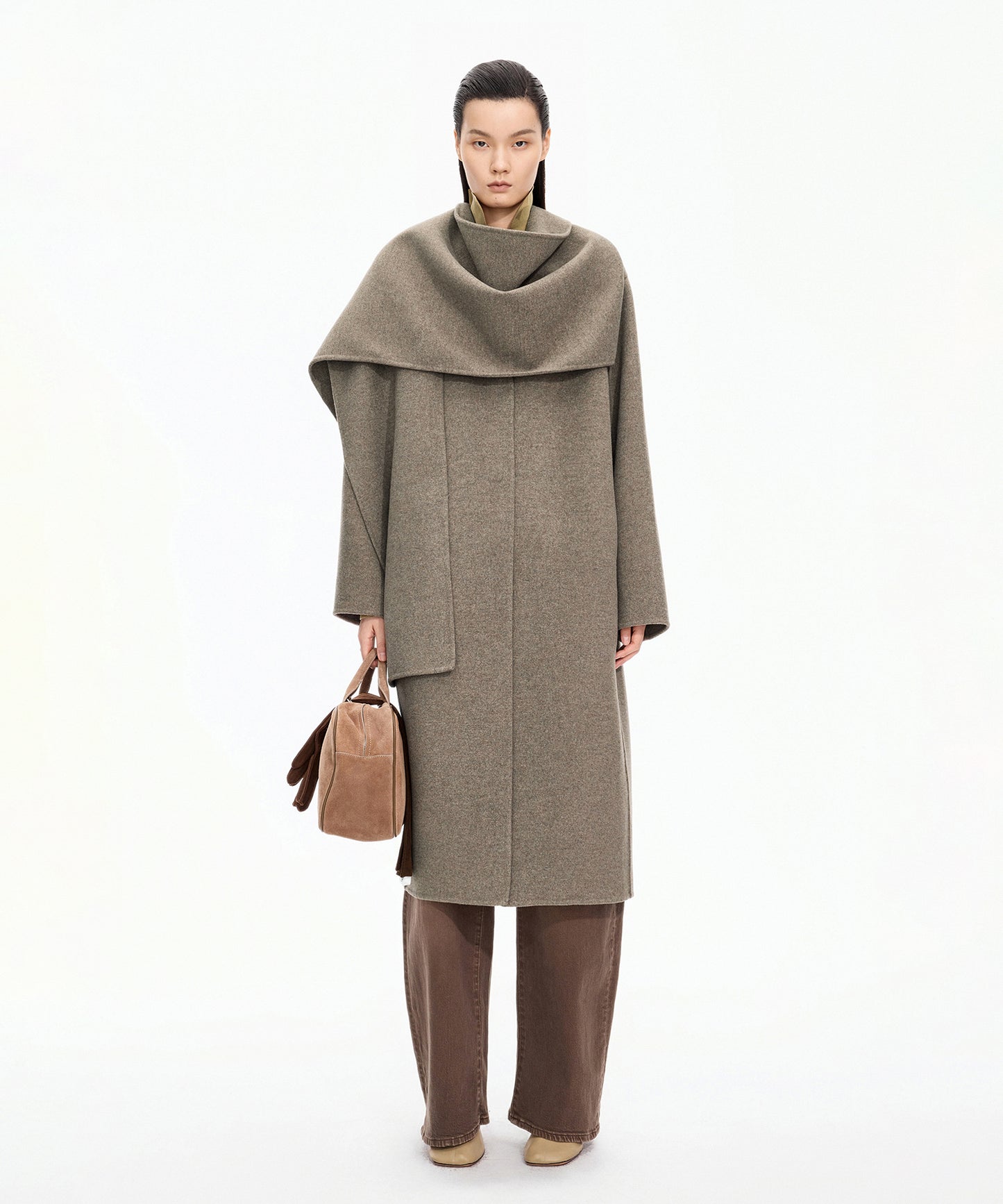 Dual Grace Scarf Coat