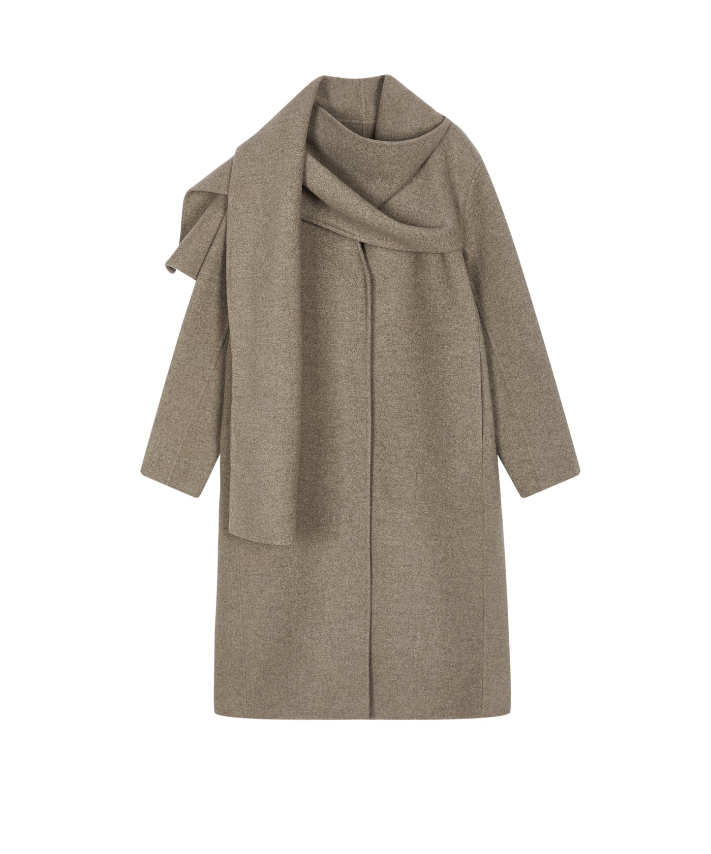 Dual Grace Scarf Coat