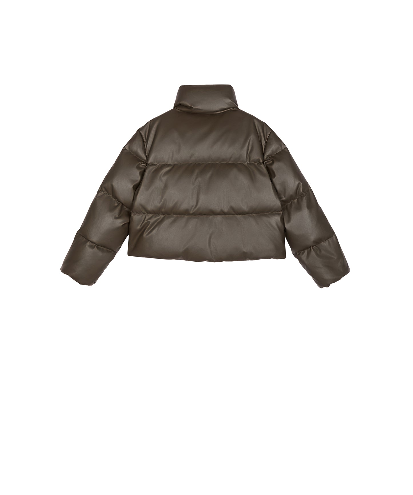 Faux Leather Short Down