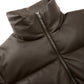 Faux Leather Short Down