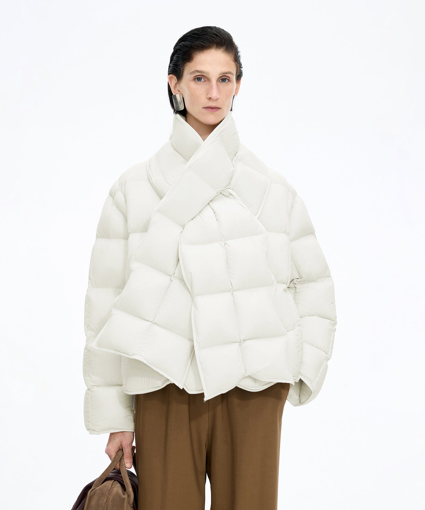 Detachable Scarf Down Jacket