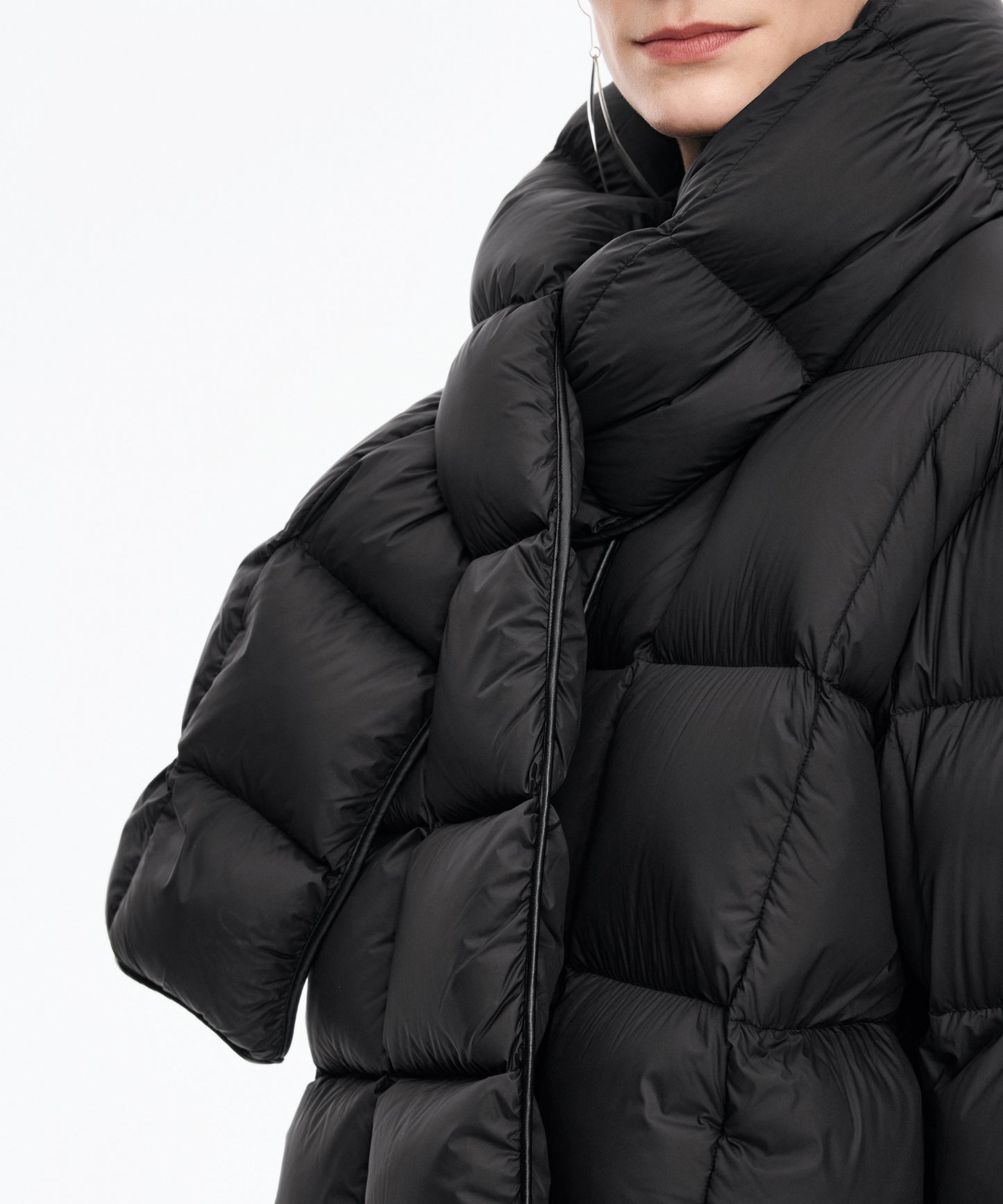 Detachable Scarf Down Jacket