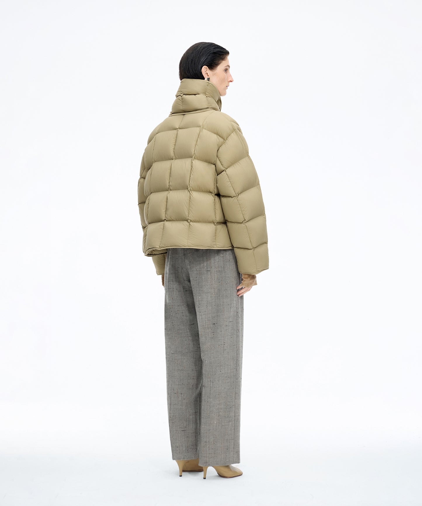 Detachable Scarf Down Jacket