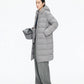 Slim Fit Long Down Coat
