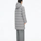 Slim Fit Long Down Coat