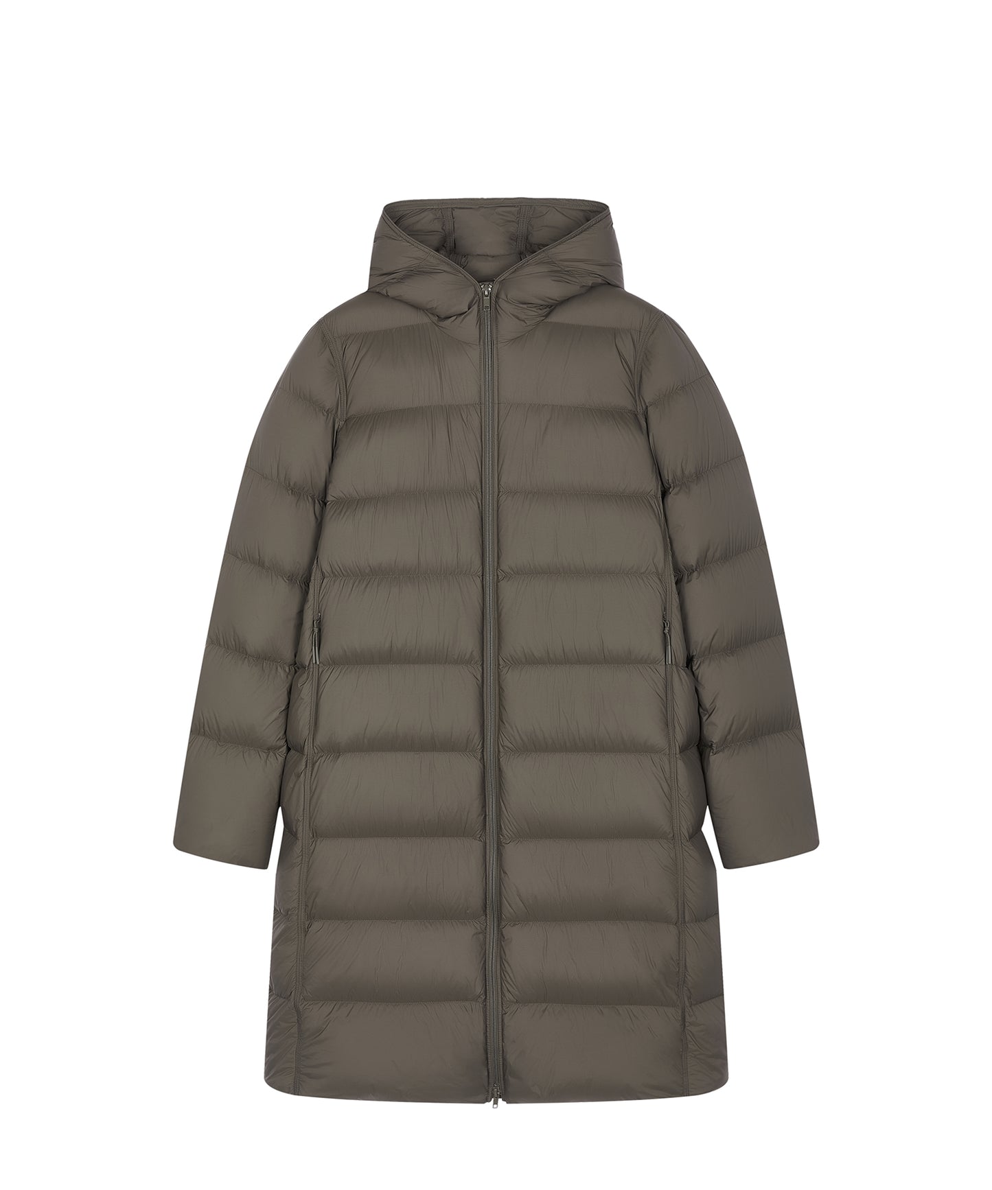 Slim Fit Long Down Coat