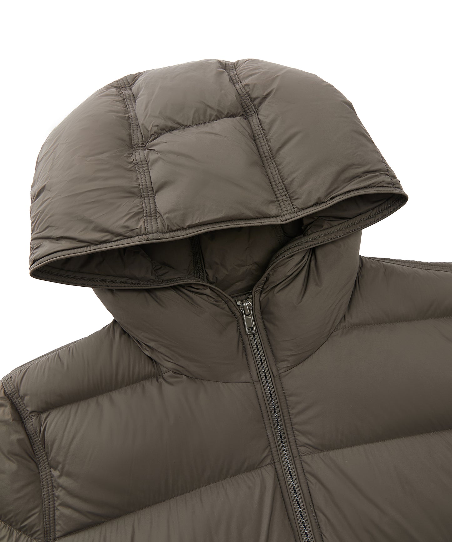 Slim Fit Long Down Coat