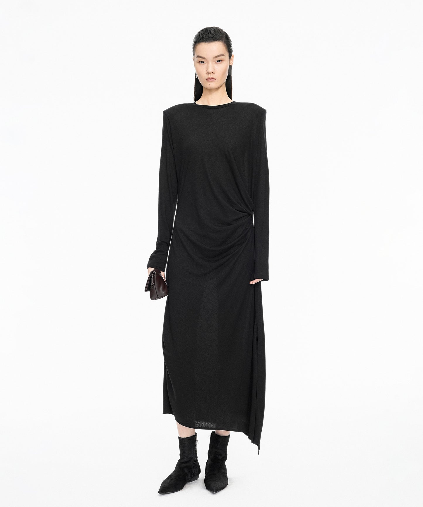 Elegant Maxi Knit Dress