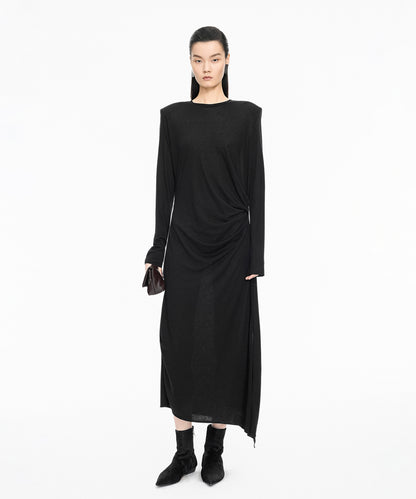 Elegant Maxi Knit Dress