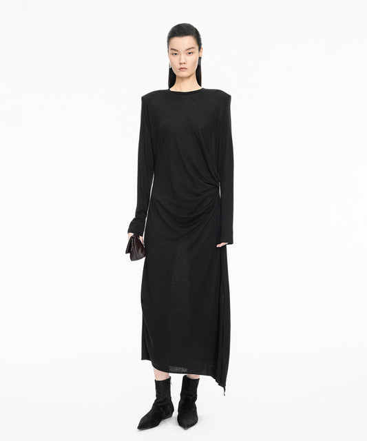 Elegant Maxi Knit Dress