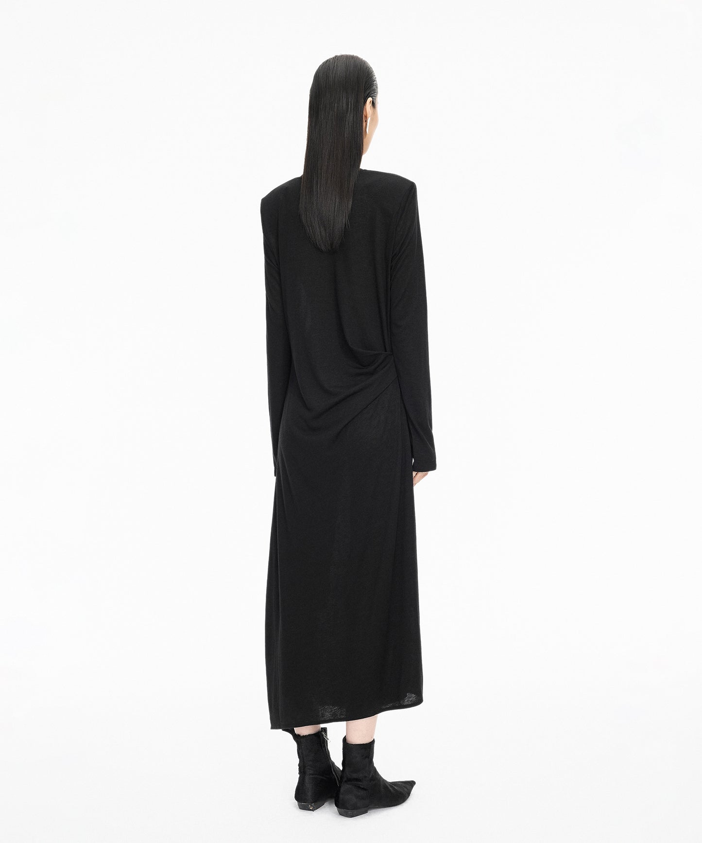 Elegant Maxi Knit Dress