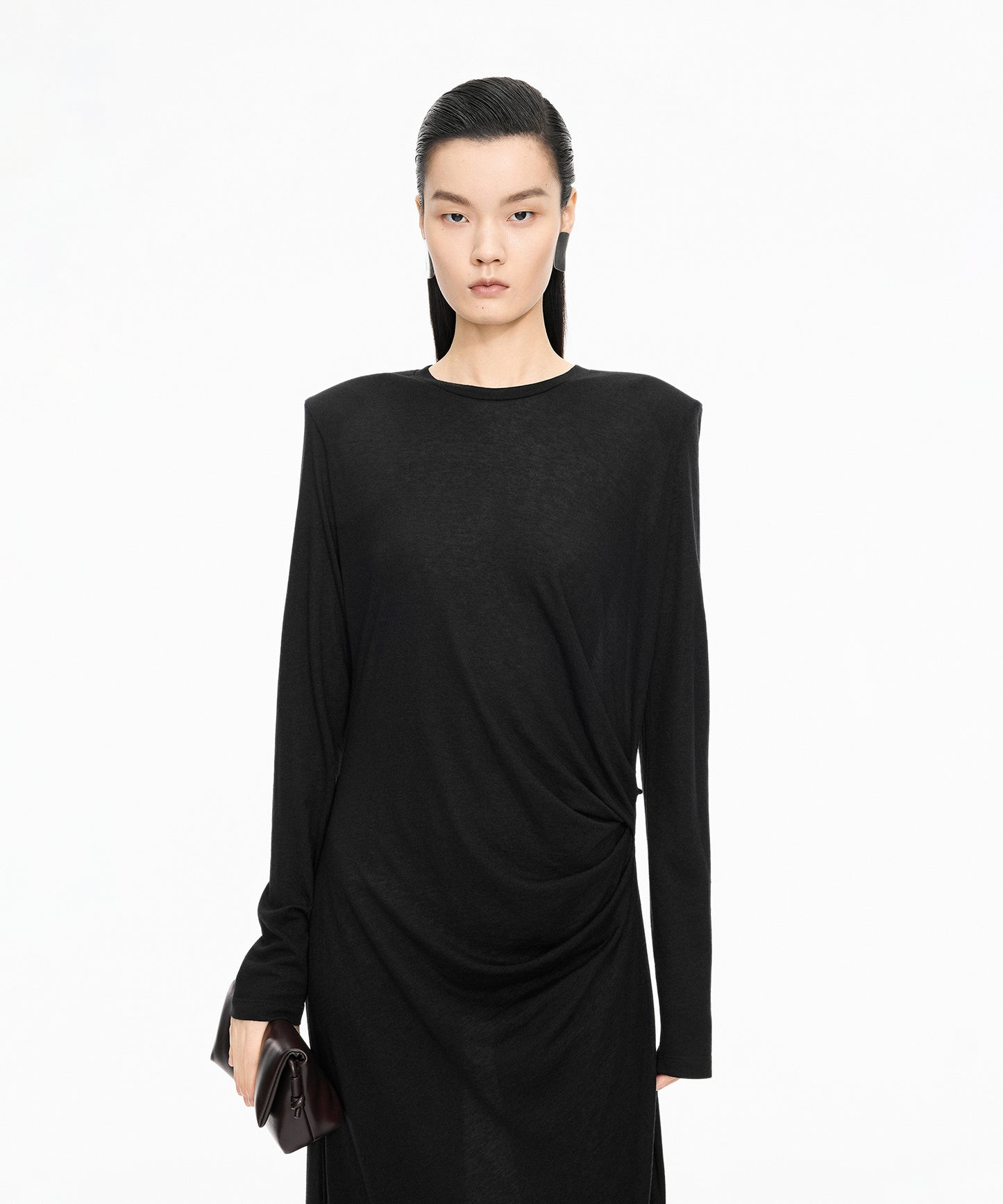 Elegant Maxi Knit Dress