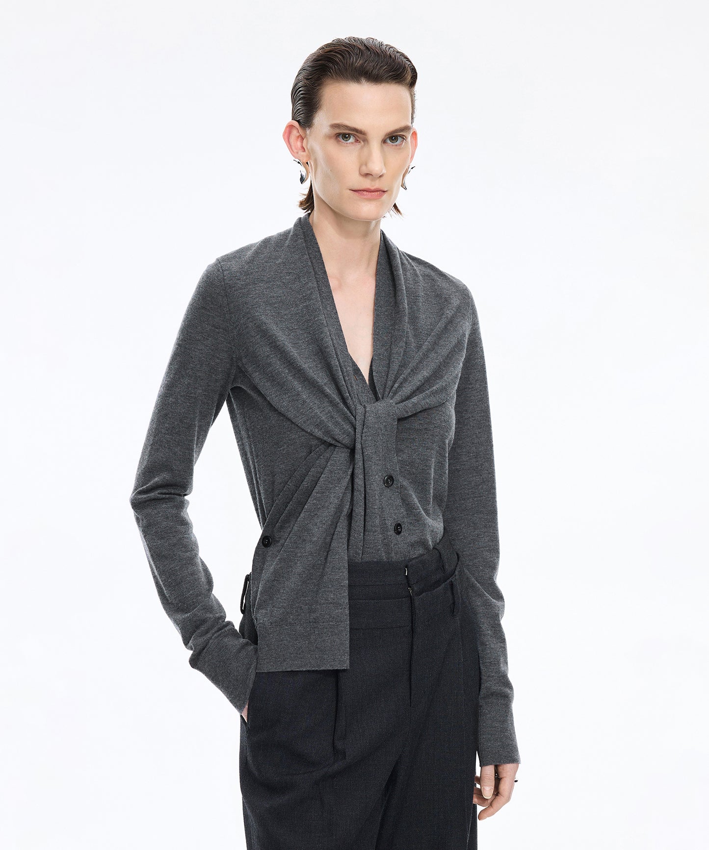 Embrace Wool Cardigan