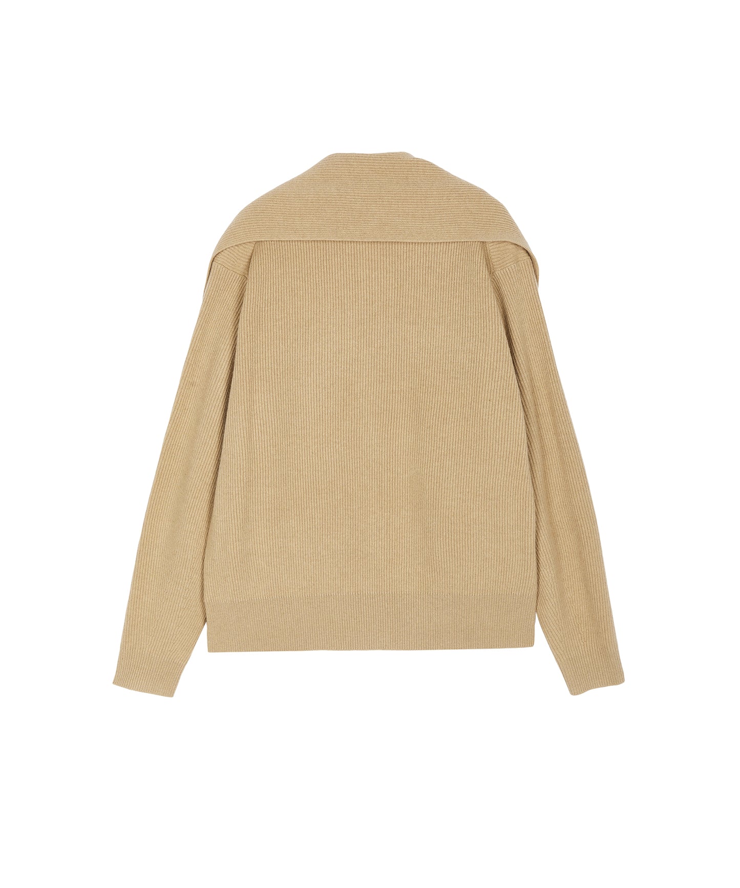 Scarf Design Knit Cardigan