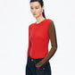 Color-block Knit Pullover
