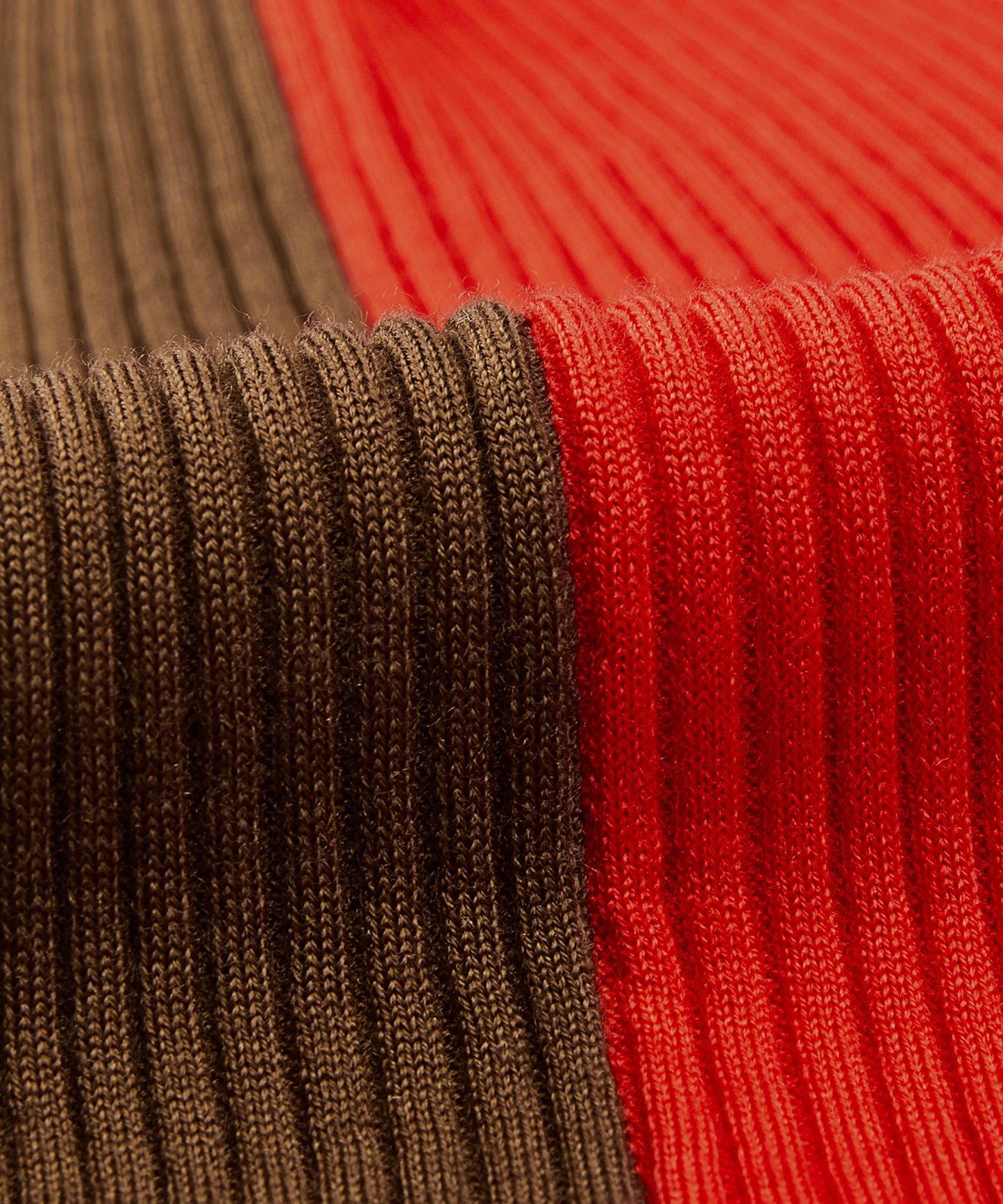 Color-block Knit Pullover