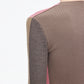 Color-block Knit Pullover