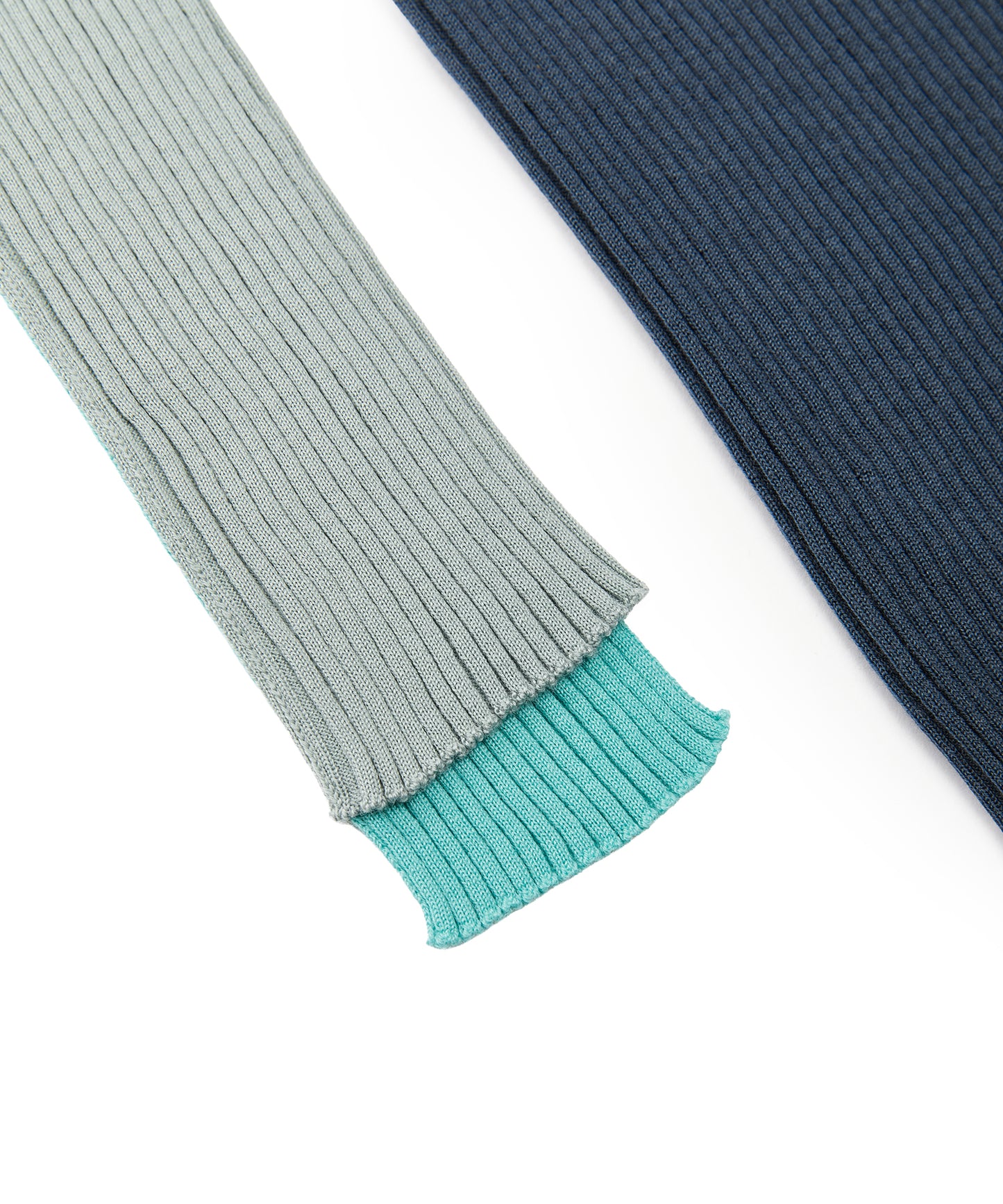 Color-block Knit Pullover