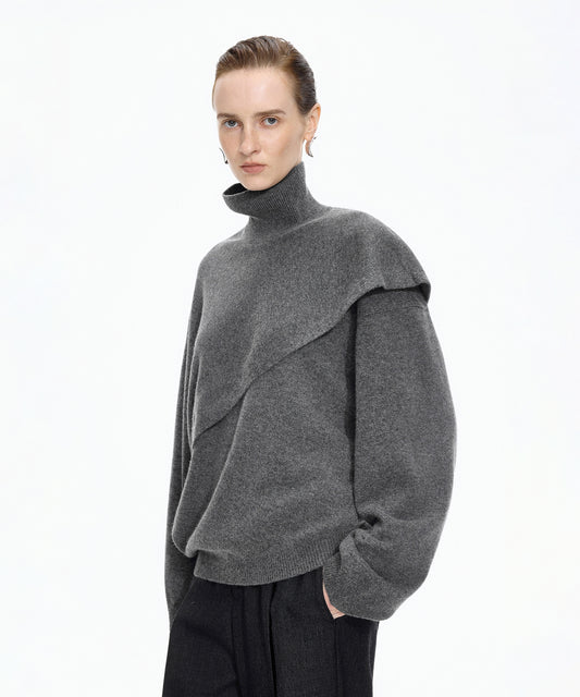 Drift Poncho Sweater