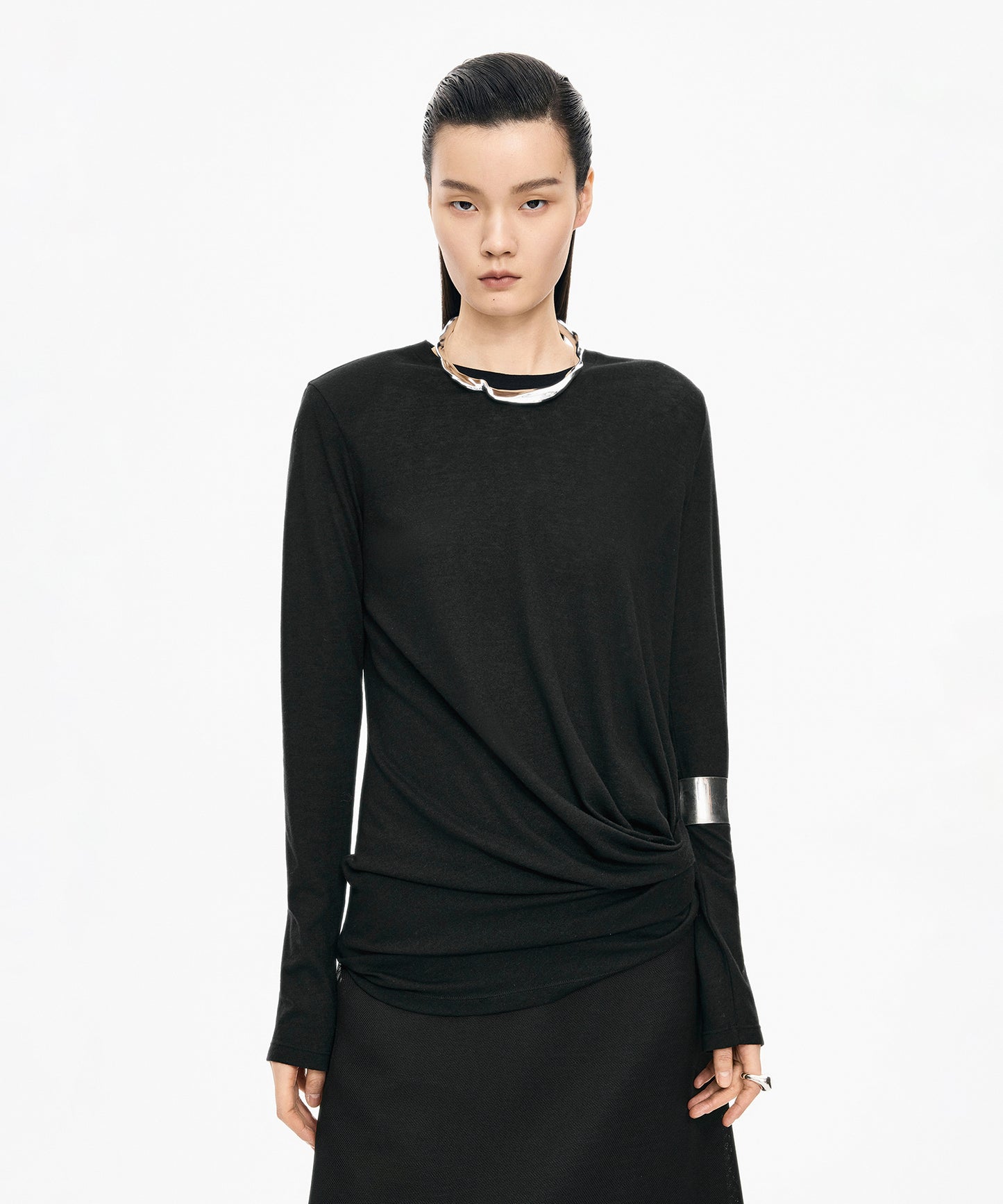 Twist Drape Knit
